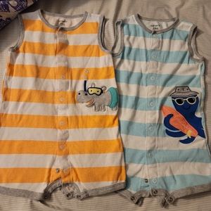 Carters 24 month rompers